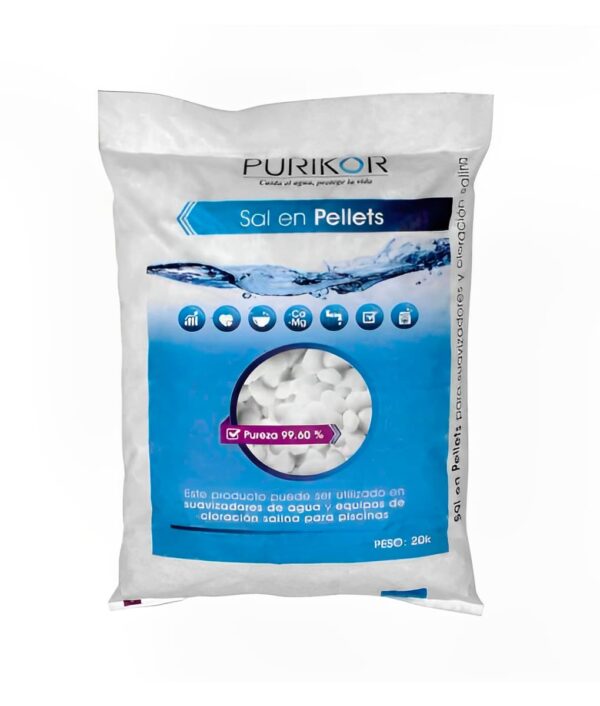 SAL EN PELLETS PURIKOR 20 KG